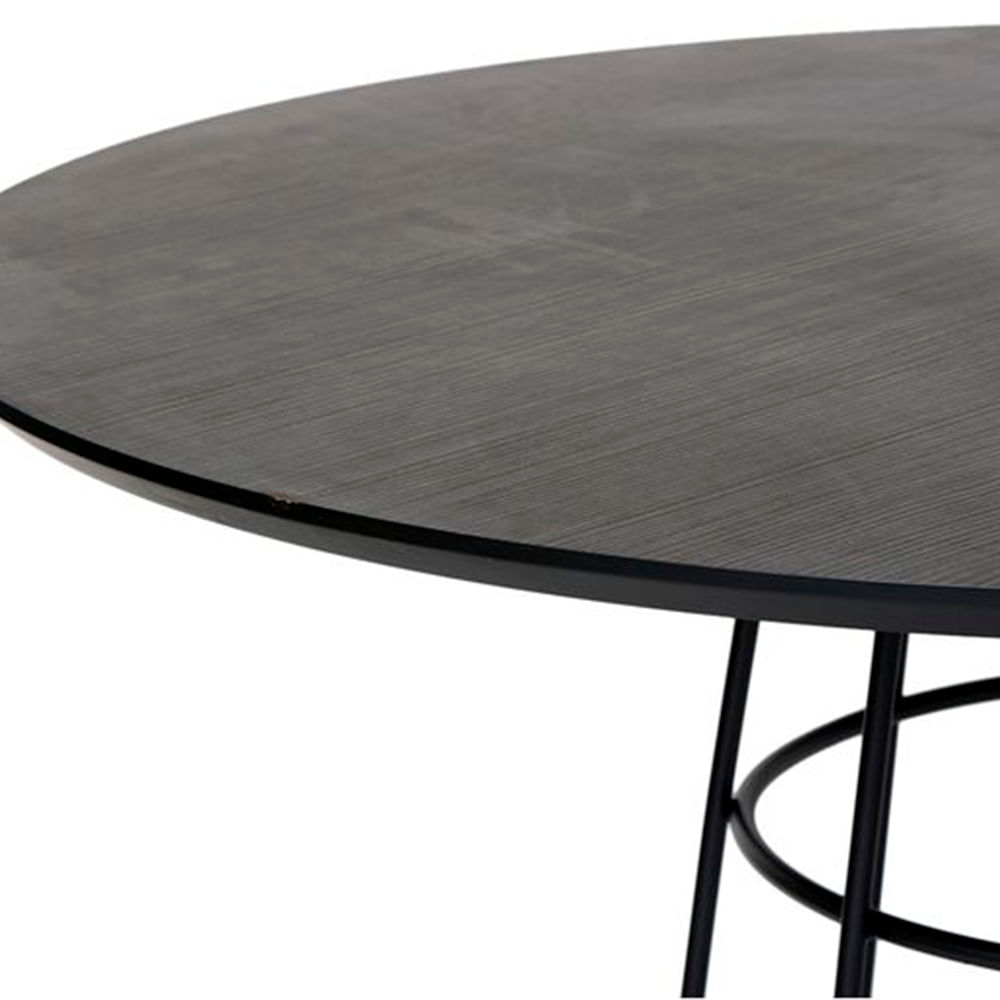 Mesa de Jantar Spirit BP Preto e Base Preto -2-2